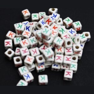 LETRAS K DE CERÁMICA