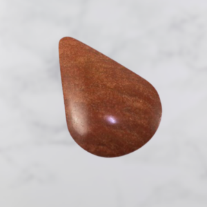 PIEDRA RANURADA LÁGRIMA JASPE ROJO