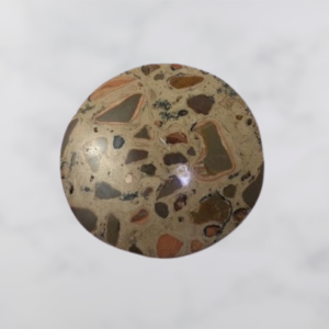 PIEDRA RANURADA REDONDA LEOPARDITA