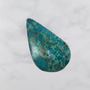 PIEDRA RANURADA LAGRIMA CRISOCOLA