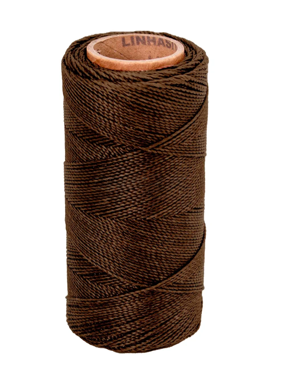 HILO ENCERADO LINHASITA 1MM. MARRÓN COR. 496