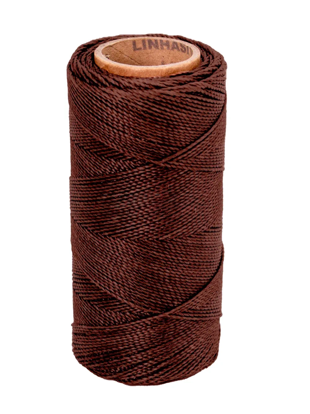 HILO ENCERADO LINHASITA 1MM. MARRÓN COR. 286